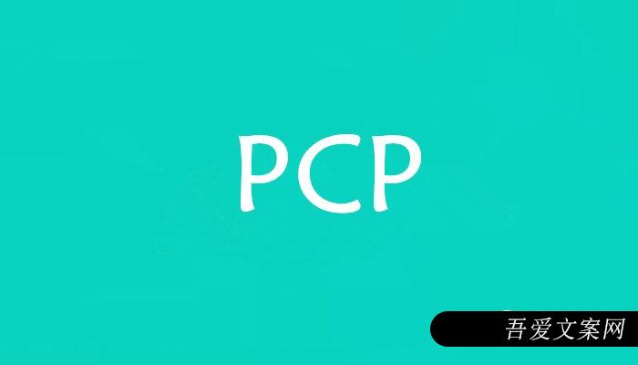 PCP是什么意思？