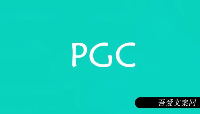 PGC是什么意思？