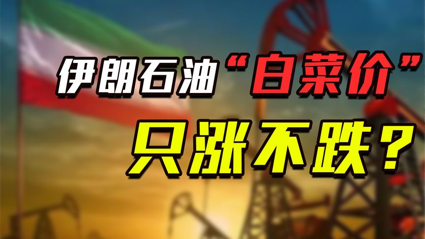 伊朗石油明明白菜价，我国每天进口100万桶，为啥国内油价没暴跌