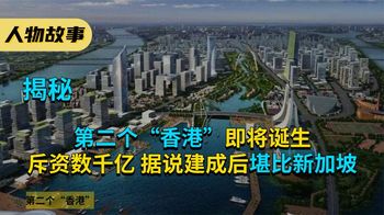 第二个“香港”即将诞生，我国斥资数千亿，据说建成后堪比新加坡