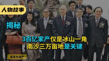 霍英东子女争家产，3百亿家产仅是冰山一角，南沙三万亩地是关键_老炮儿说黑白