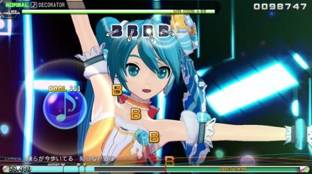 《初音未来歌姬计划MEGA39s》游戏截图-2