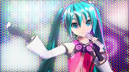 《初音未来歌姬计划MEGA39s》游戏截图-2