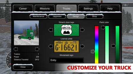 《北极卡车模拟器》游戏截图