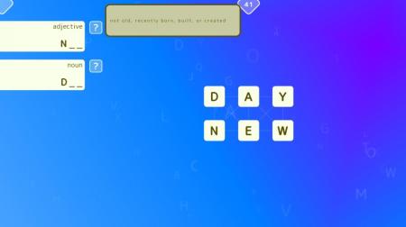 《迷你单词：极简主义谜题》游戏截图