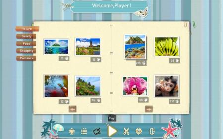 《拼图游戏：海滩季节》游戏截图