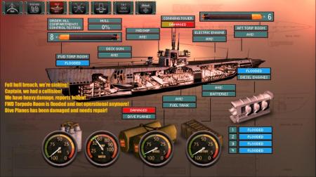 《深水潜艇模拟》游戏截图