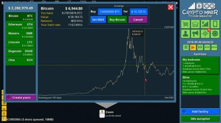 《加密矿工大亨模拟器》游戏截图