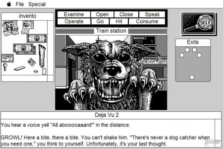 《Déjà Vu II: MacVenture Series》游戏截图