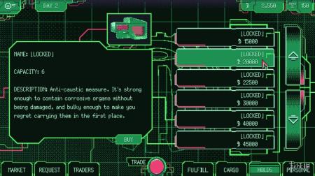 《太空军阀器官交易模拟》游戏截图